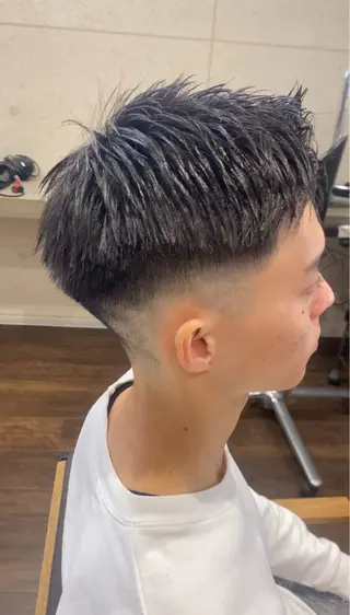 ショート メンズ 👑髪質改善/パーマ /フェード/森田のヘアスタイル