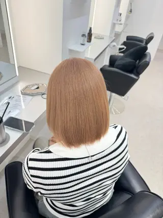 ショート カラー ブリーチ/艶カラー 💎koharu💎のヘアスタイル