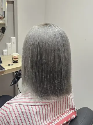 カラー ミディアム 🍀☘️阿部 誉叶☘️🍀のヘアスタイル