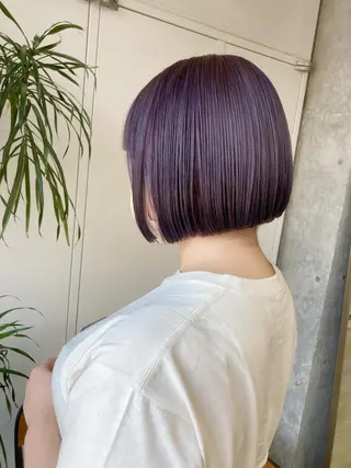ミディアム カラー 小木曽智美 /ボブ/ショートのヘアスタイル