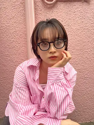 ショート カラー ニュアンスヘア☆樋口 希世☆のヘアスタイル