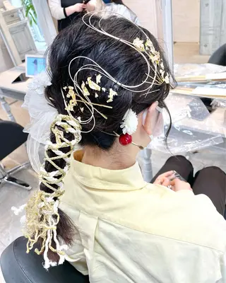 ヘアアレンジ 女性に人気♪ はやしほのかのヘアスタイル