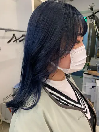 カラー 🍃marina🍃 韓国ヘア/Aujuaのヘアスタイル