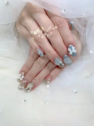 ネイル ラベンダーネイルサロン所属・日暮里♡研修生 チクさん（一同）のネイルデザイン