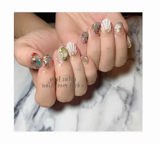 ネイル ﾈｲﾙﾙｰﾑﾘｯｶ 𝐦𝐚𝐲𝐮のネイルデザイン