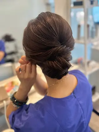 ヘアアレンジ marleeヘアセット＆シャンプーブロー専門店所属・ヘアセット専門 🫧ARIANAのヘアスタイル