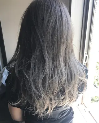 ミディアム カラー 【1日2名様限定】 AFLOAT白川雄副のヘアスタイル