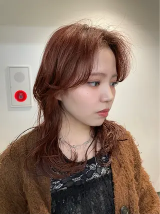 ミディアム ショート/ボブ/ パーマ/井上のヘアスタイル