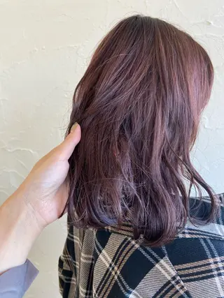 セミロング カラー Hair Musee   柱店所属・topstylist 吉住 早織のヘアスタイル