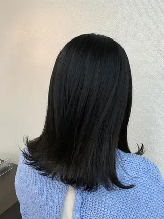 ミディアム ✨艶カラー/韓国ヘア ✨momoriのヘアスタイル
