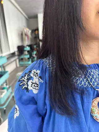 ロング ならざきつぐみ /天王寺/ハイトーンのヘアスタイル