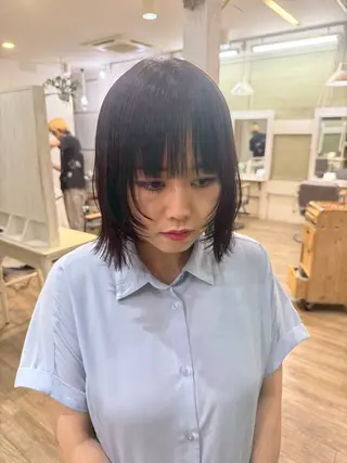 Rinka/レイヤー /透明感カラーのヘアスタイル