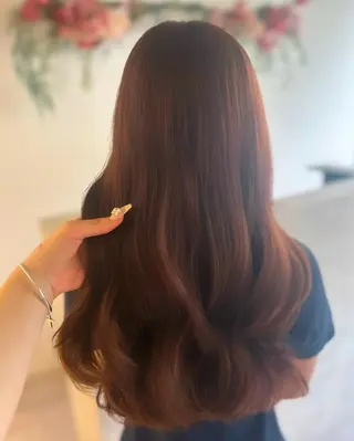 ロング カラー ami omochaのヘアスタイル