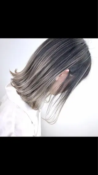 セミロング カラー mahaloha千代田所属・大橋 輝久のヘアスタイル