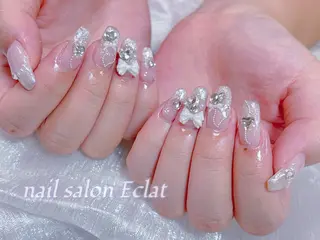 ネイル ネイルサロンエクラ 🫧Shizukaのネイルデザイン