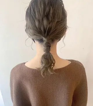 ミディアム カラー ヘアアレンジ 🌟アレンジが似合う カラー🌟Rumiのヘアスタイル