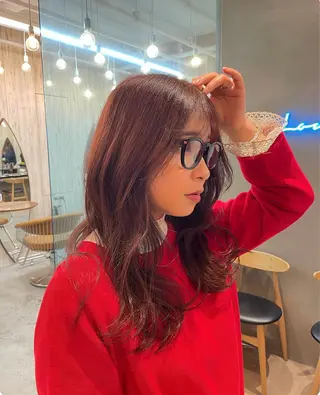 ロング オリーブベージュ/シ ョートボブたまき🧡のヘアスタイル