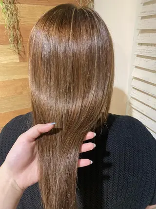 セミロング カラー 【ROA】 MISUZU✨のヘアスタイル