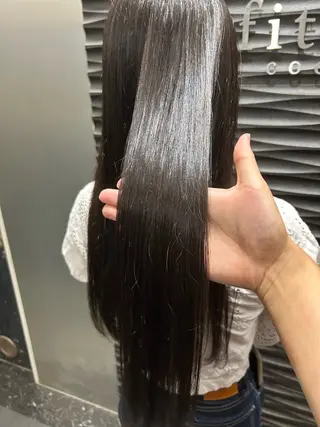 ロング 福田 康貴のヘアスタイル