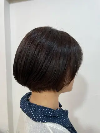 ショート 🦋透明感 艶カラー Rie🦋のヘアスタイル