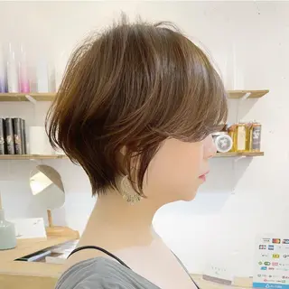 ショート 表参道/大人ショート カットモデル募集⭐︎のヘアスタイル