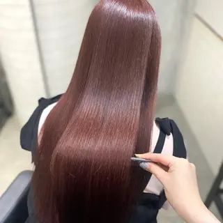 ロング カラー shiori/透明感 /顔周り/髪質改善のヘアスタイル