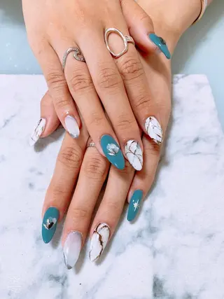 ネイル 🌙🫧CHARME (RUKA)🦋🫧のネイルデザイン