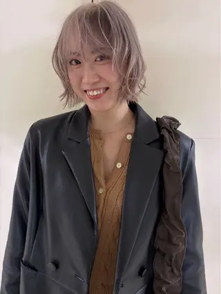 ミディアム カラー FaB/ Yunaのヘアスタイル