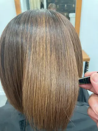 ショート 髪質改善 松本のヘアスタイル