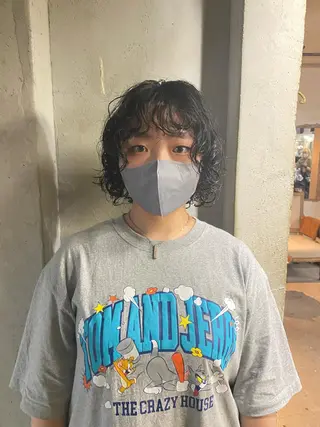 ミディアム パーマ お任せヘア☘️☘️ 及川渚のヘアスタイル