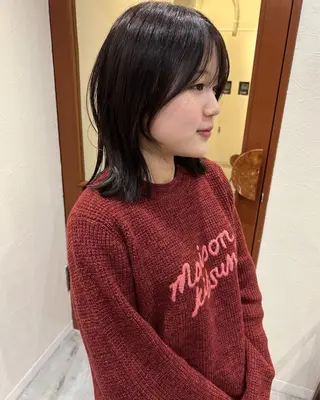 ミディアム rena/伏見/ 似合わせカット⸝⋆のヘアスタイル