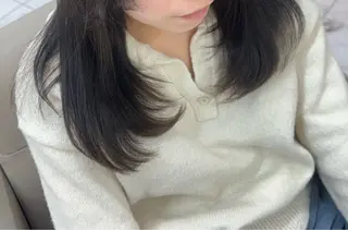 ミディアム himari/縮毛 矯正/熊谷のヘアスタイル