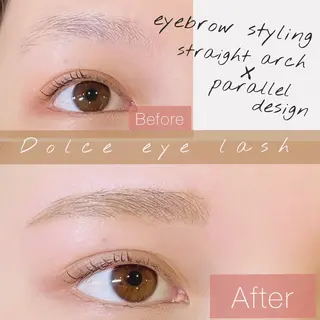 アイブロウ Dolce eye lash ねごろのマツエク・マツパデザイン