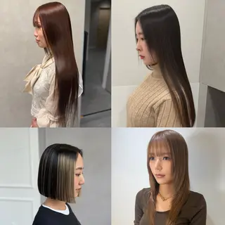 パーマ 髪質改善/縮毛矯正 /ブリーチ矯正/岡部のヘアスタイル