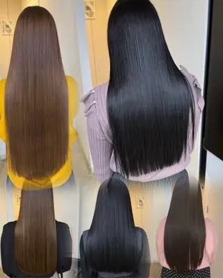 ロング 透明感カラー・ 髪質改善🩵イケダのヘアスタイル