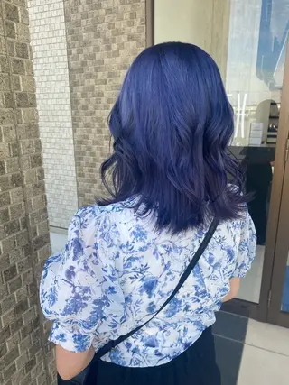 ミディアム 目黒 優衣のヘアスタイル