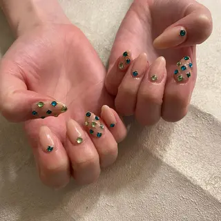 ネイル Amber21.所属・Nagahama Akariのネイルデザイン