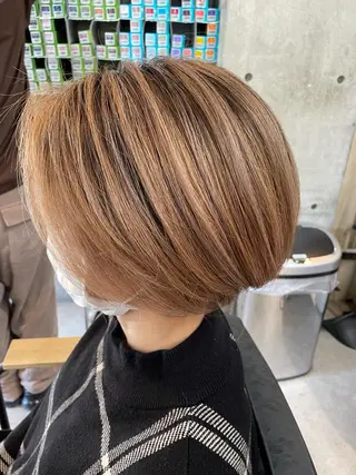 ショート カラー SEPHILE所属・メンズ韓国ヘア👹 KAJIのヘアスタイル