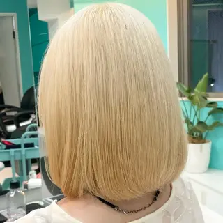 ショート カラー ボブ/艶カラー/ 暖色/Natsukiのヘアスタイル