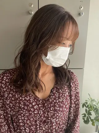 セミロング C’LD hair  produce /シールドヘア所属・モテ髪/ボブ/ショー ト/アダチフウトのヘアスタイル