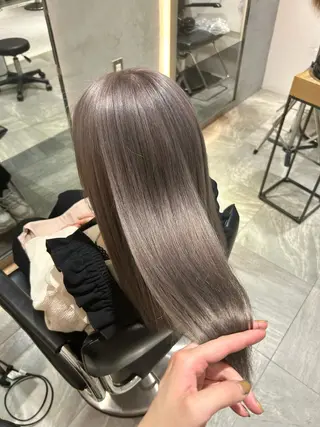 ロング カラー 艶カラー/レイヤー 🦋AKARI🦋のヘアスタイル