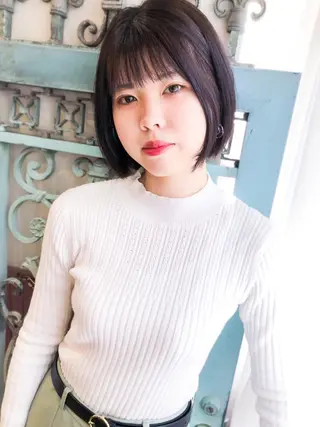 ショート カラー パーマ ヘアアレンジ メンズ 表参道Lise おおいしおりのヘアスタイル