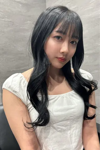 ロング カラー 永井大樹✨ 透明感カラー✨のヘアスタイル