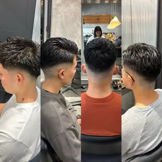 ショート メンズ 【明大前フェード/ メンズパーマ/岳】のヘアスタイル