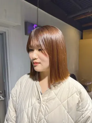 ショート カラー NANAMI🩵 大人可愛い韓国ヘアのヘアスタイル