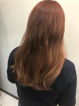 ロング カラー GLROW haruhiのヘアスタイル