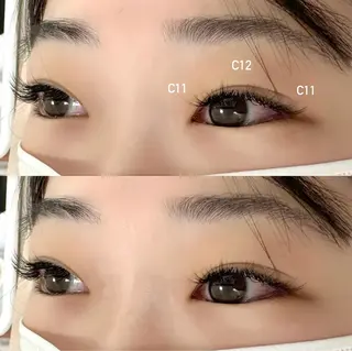 マツエク・マツパ CAFUNE 杉村のマツエク・マツパデザイン