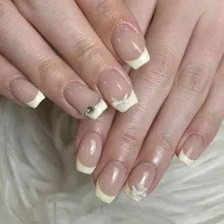 ネイル 南森町🎀HANAE まつ毛パーマ☆ネイルのネイルデザイン