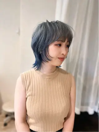 ミディアム 梅田  illfrere 所属・イルフレール ryuのヘアスタイル