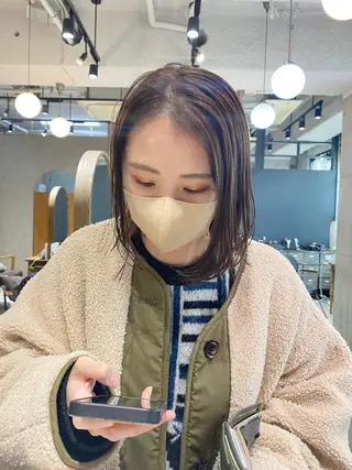 ミディアム カラー & Graph. 立川🥣🌿のヘアスタイル